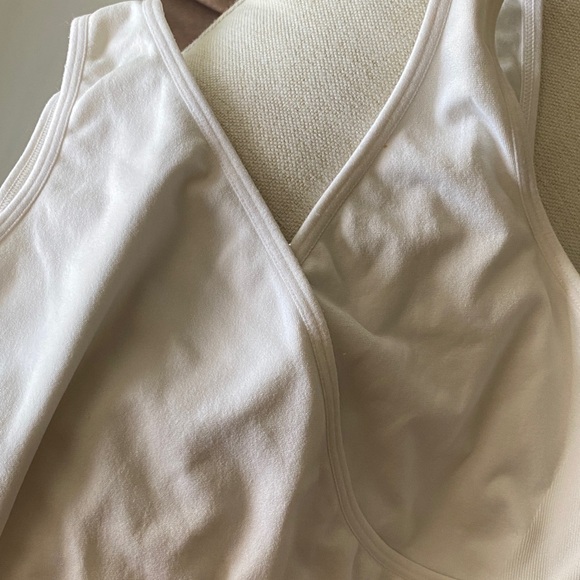 Auden white nursing bra Large hardly used (Target) - Picture 1 of 5